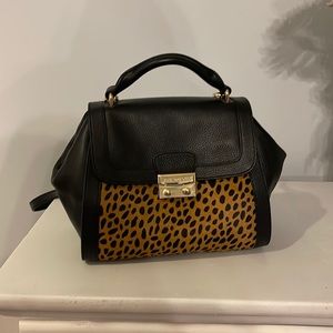 Leather Vera satchel